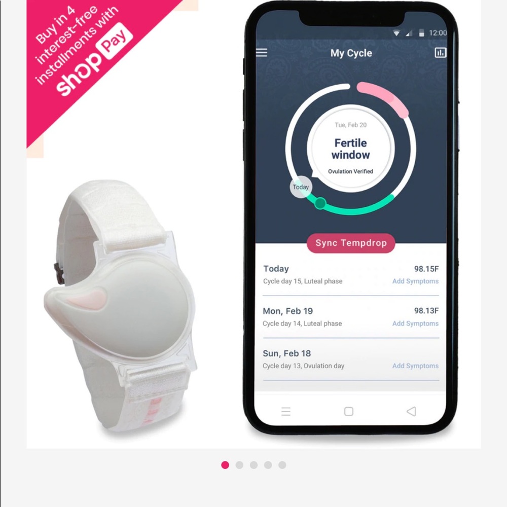 Tempdrop Fertility Monitor